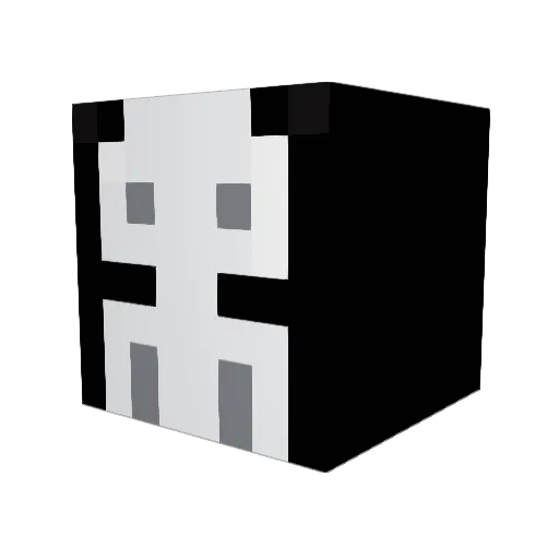 gotdatBDE Minecraft avatar head, 3D render