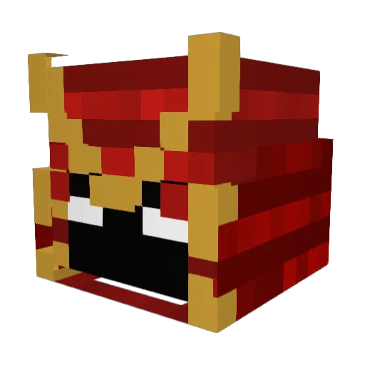 goteboi Minecraft avatar head, 3D render