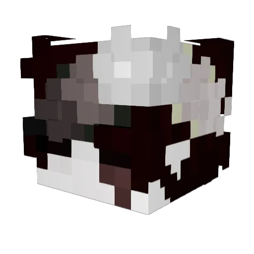 gothcl0wn Minecraft avatar head, 3D render