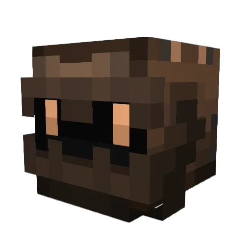 gothic5000 Minecraft avatar head, 3D render