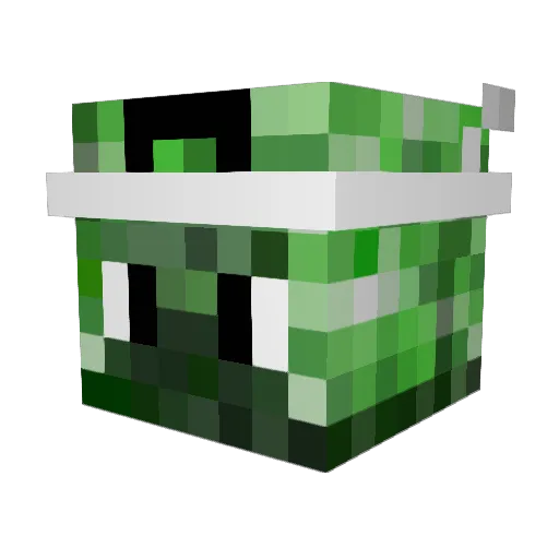 goto0611 Minecraft avatar head, 3D render