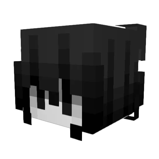 gottesherz Minecraft avatar head, 3D render