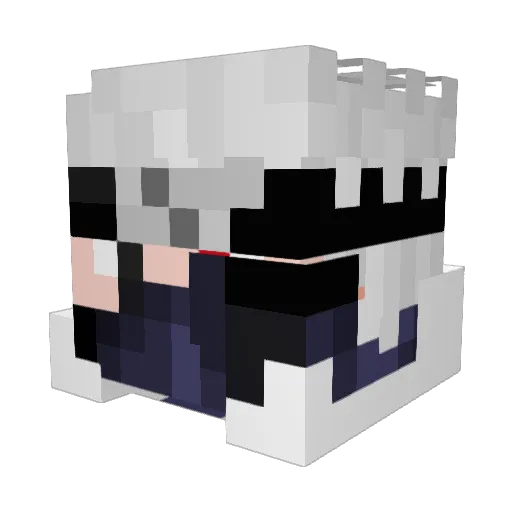 goudy44 Minecraft avatar head, 3D render