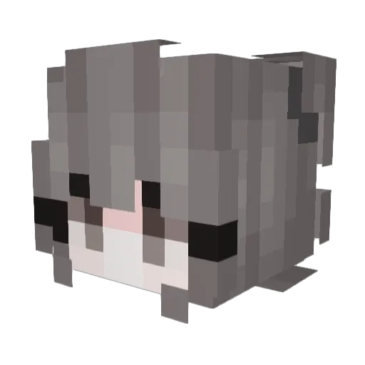 goutoujun622 Minecraft avatar head, 3D render