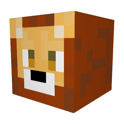 gowie02 Minecraft avatar head, 3D render