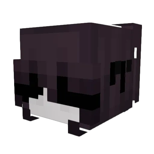 goyance Minecraft avatar head, 3D render