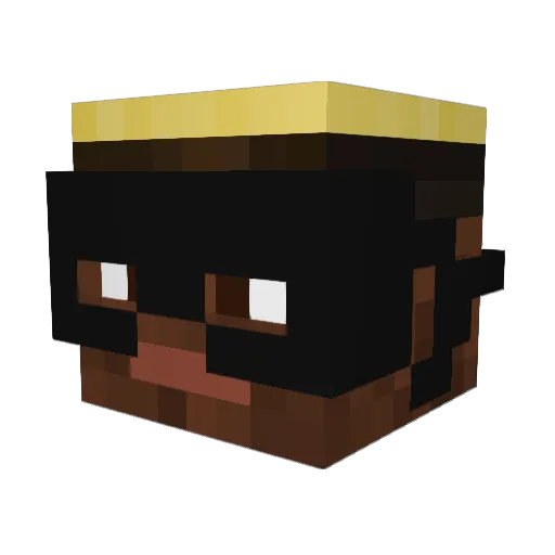 goyim333 Minecraft avatar head, 3D render