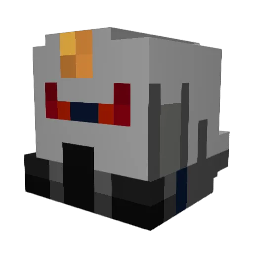 gozer184 Minecraft avatar head, 3D render