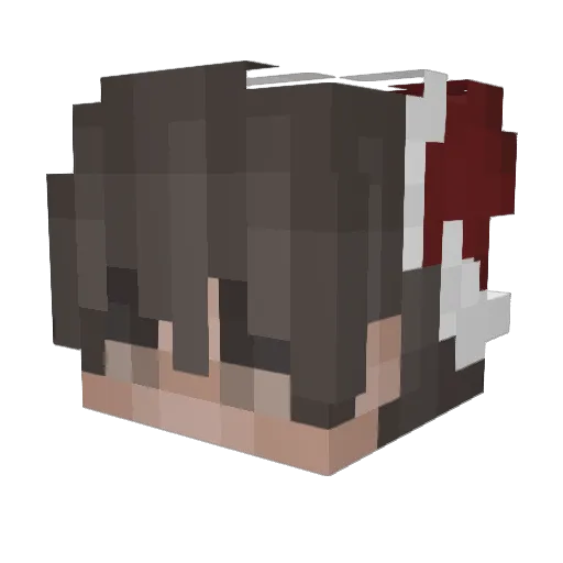 gpalbano Minecraft avatar head, 3D render