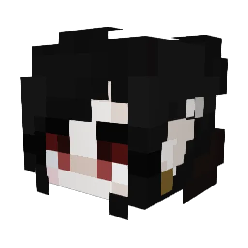 gpalemo Minecraft avatar head, 3D render