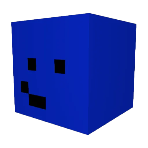 gpstorme Minecraft avatar head, 3D render