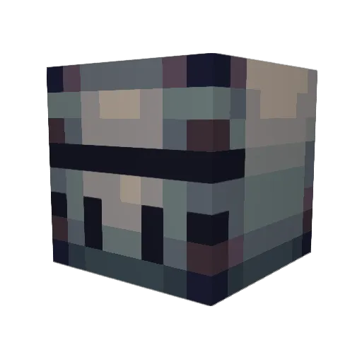 gpuck1204 Minecraft avatar head, 3D render