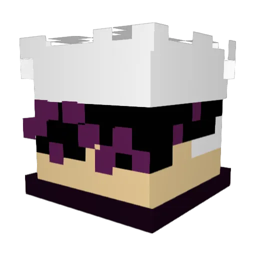 gpx99 Minecraft avatar head, 3D render