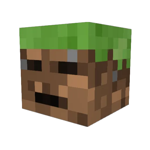 gquiel Minecraft avatar head, 3D render