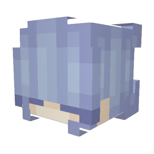 gr0yhsez Minecraft avatar head, 3D render