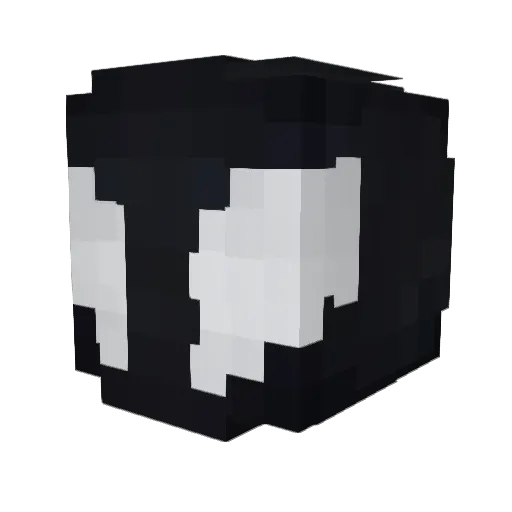gr1mms Minecraft avatar head, 3D render
