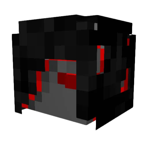 grabaz123 Minecraft avatar head, 3D render