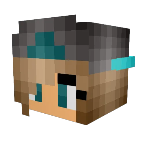 grace38663 Minecraft avatar head, 3D render