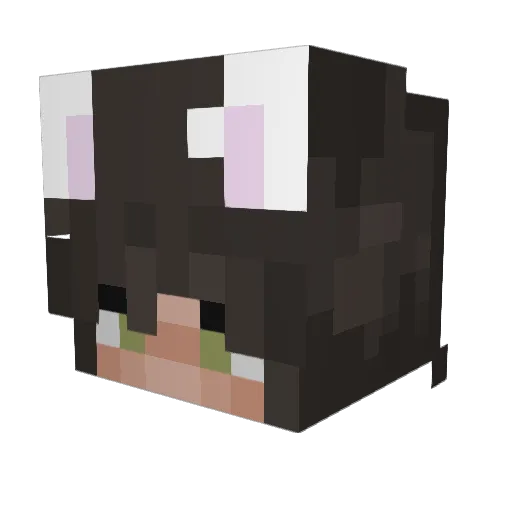 grace_g Minecraft avatar head, 3D render