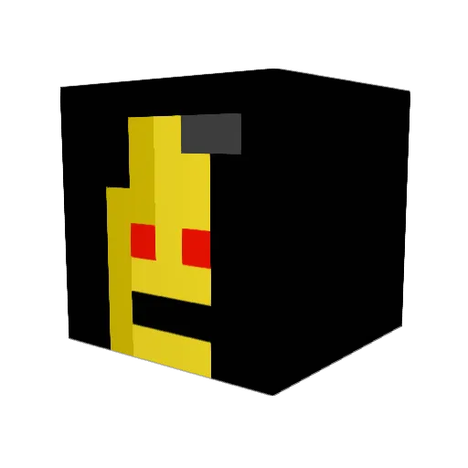 graceej8 Minecraft avatar head, 3D render