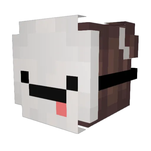 graceishyper Minecraft avatar head, 3D render