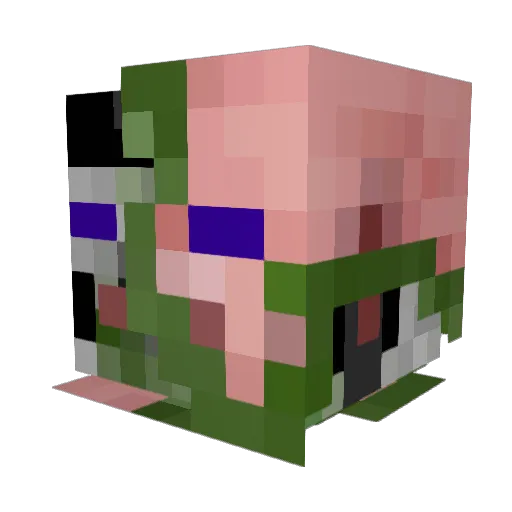gracepickle123 Minecraft avatar head, 3D render