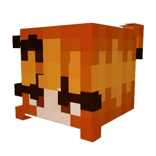 gracewatson Minecraft avatar head, 3D render