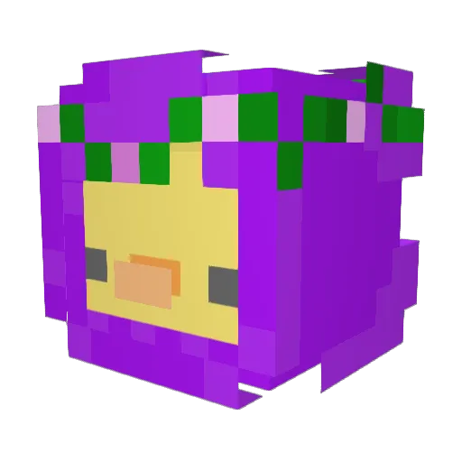 graceyella2608 Minecraft avatar head, 3D render