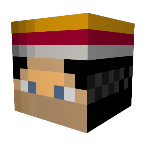 gracie9873 Minecraft avatar head, 3D render