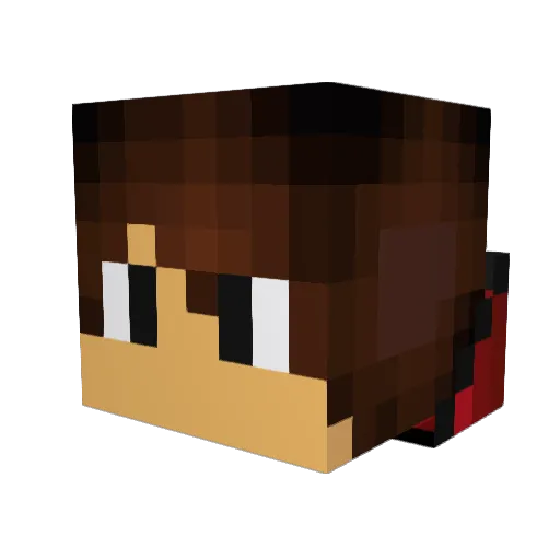 graciep342 Minecraft avatar head, 3D render