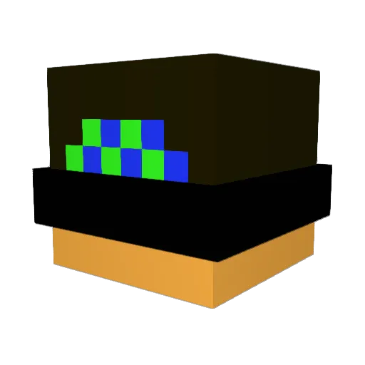 gracingames9928 Minecraft avatar head, 3D render