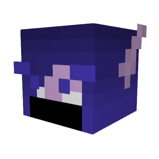 gragon2 Minecraft avatar head, 3D render