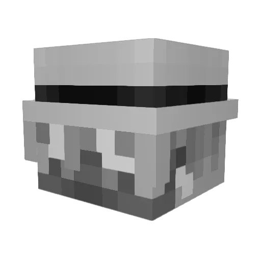 grahamsemla Minecraft avatar head, 3D render