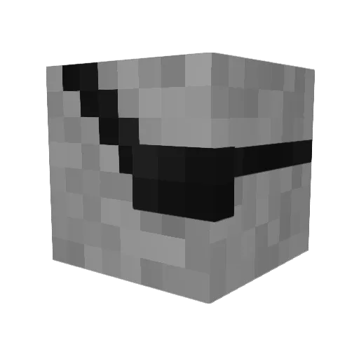 gramiSC Minecraft avatar head, 3D render