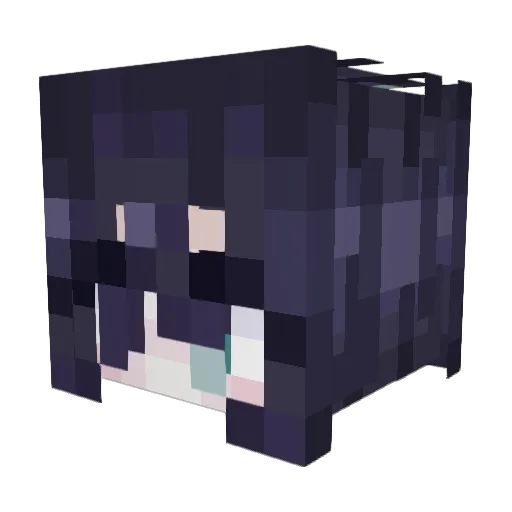 grandbruh Minecraft avatar head, 3D render