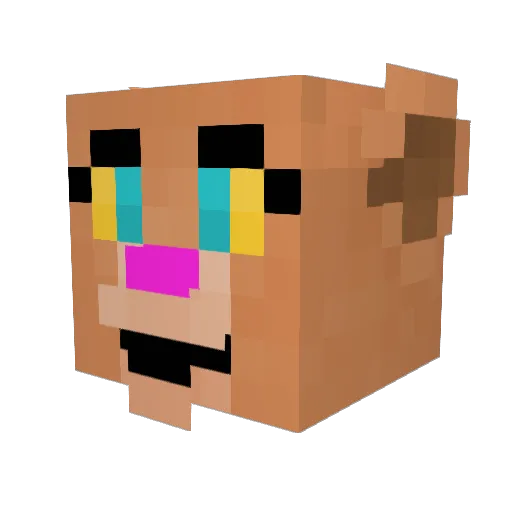grandsalamer1 Minecraft avatar head, 3D render