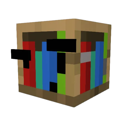 grandwinter Minecraft avatar head, 3D render