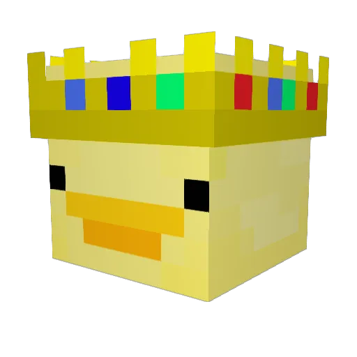 granit__ Minecraft avatar head, 3D render