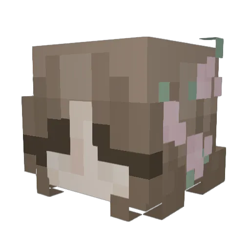 grannysweater Minecraft avatar head, 3D render
