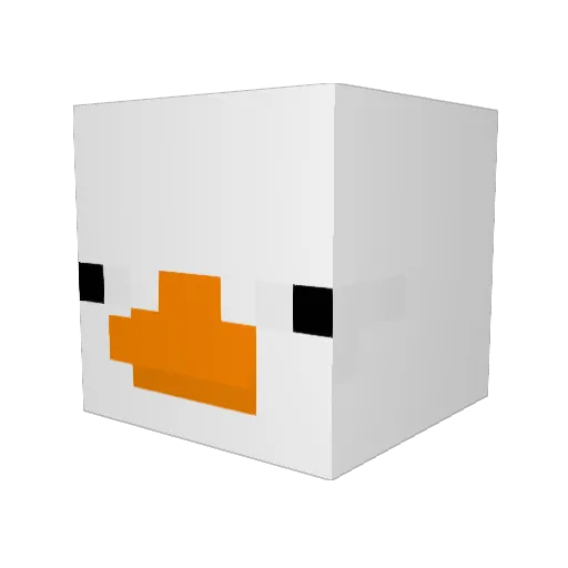 grant194 Minecraft avatar head, 3D render