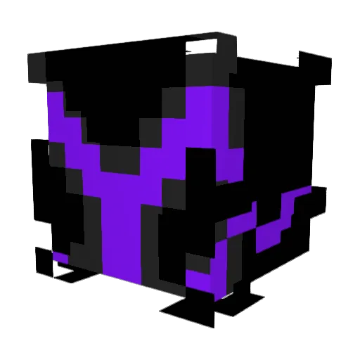 grapses Minecraft avatar head, 3D render
