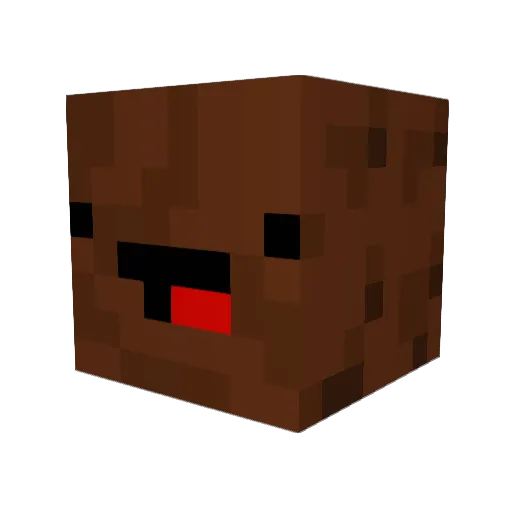 grasman Minecraft avatar head, 3D render