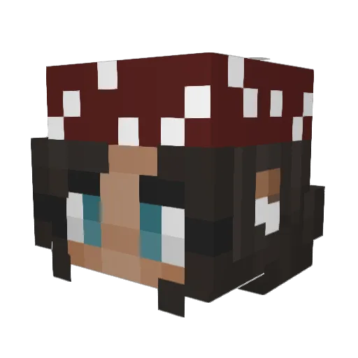 grasmikiller06 Minecraft avatar head, 3D render