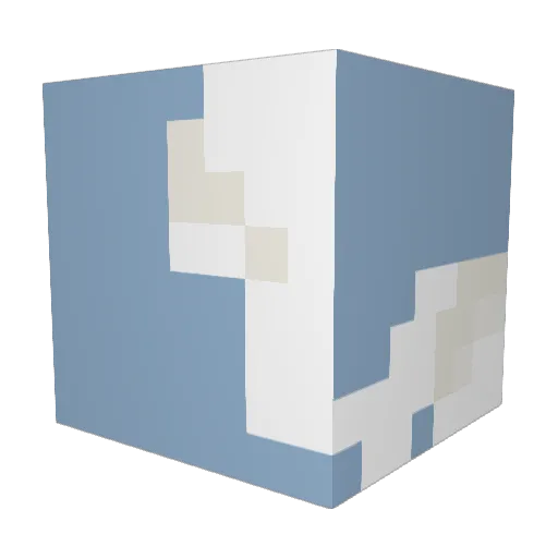 grass2010 Minecraft avatar head, 3D render