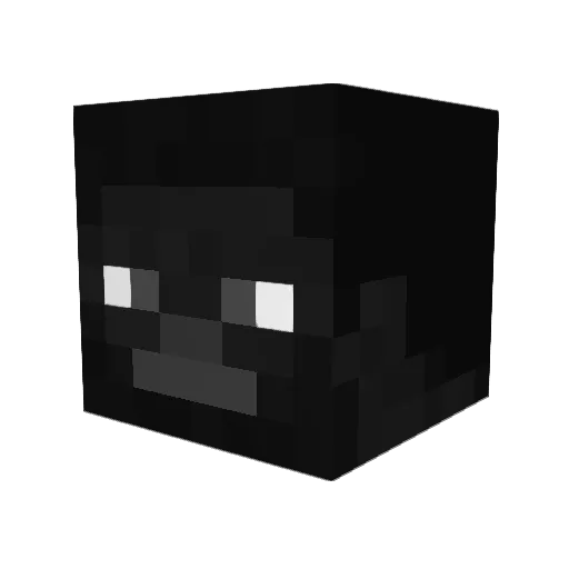 grasscatpvp Minecraft avatar head, 3D render