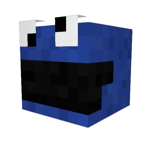 gratedcheeser Minecraft avatar head, 3D render