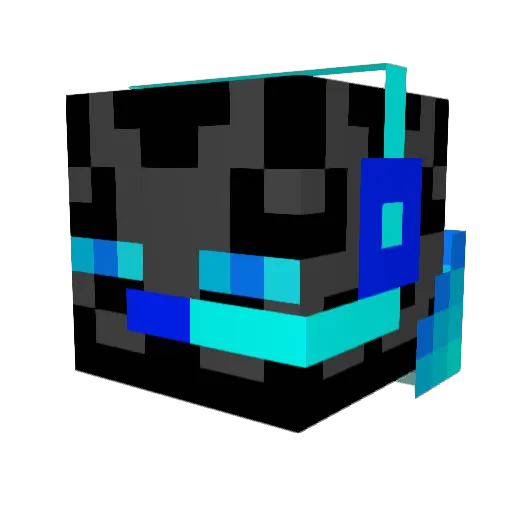 graver4 Minecraft avatar head, 3D render