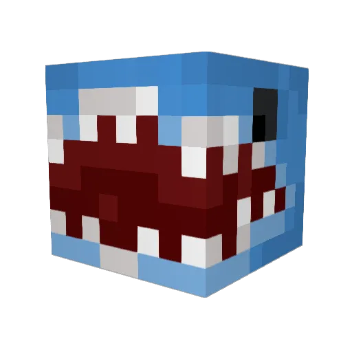 gravycastle Minecraft avatar head, 3D render