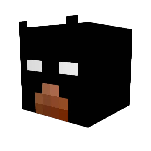 graydm1227 Minecraft avatar head, 3D render