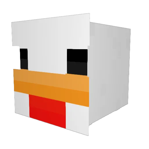 graykeylee Minecraft avatar head, 3D render